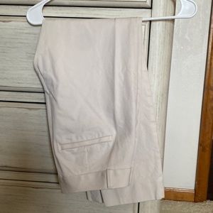 Banana republic cream slim crop
